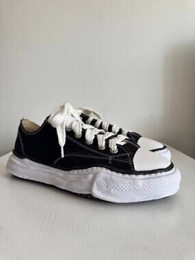 Maison Mihara Yasuhiro MMY Canvas Sneakers Black